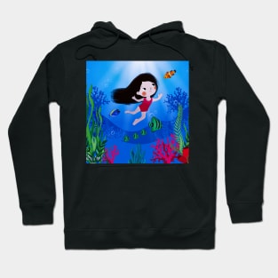 Coral Reef Diving Hoodie